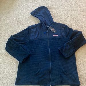 Men’s Vineyard Vines fleece jacket.  New with tags